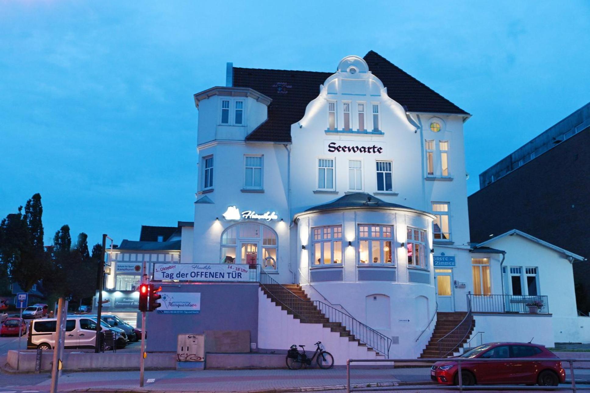Gaestehaus Seewarte Flensburg Exterior foto